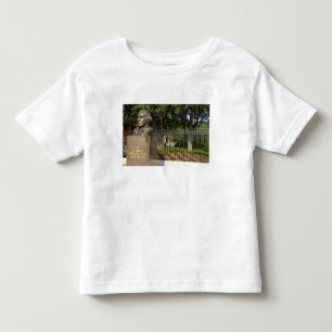 Camiseta Infantil Washington, C.C., estátua de George Washington,