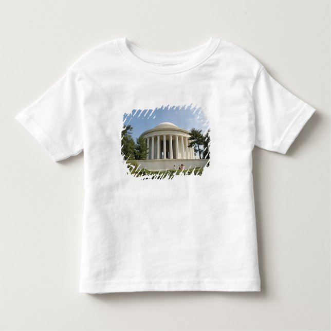 Camiseta Infantil Washington, C.C. Memorial de Thomas Jefferson (Frente)