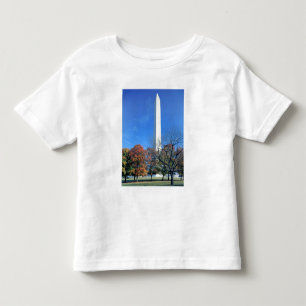 Camiseta Infantil WASHINGTON, D.C. EUA. Monumento a Washington se er