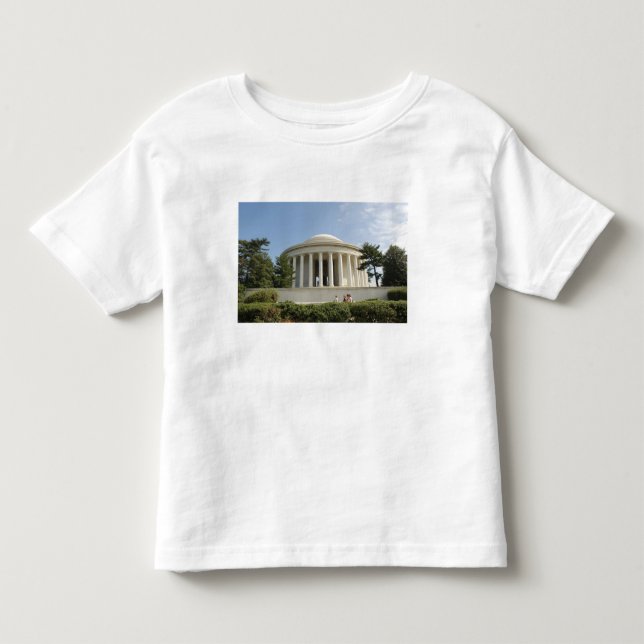 Camiseta Infantil Washington, DC. Memorial Thomas Jefferson (Frente)