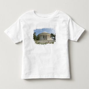 Camiseta Infantil Washington, DC. Memorial Thomas Jefferson