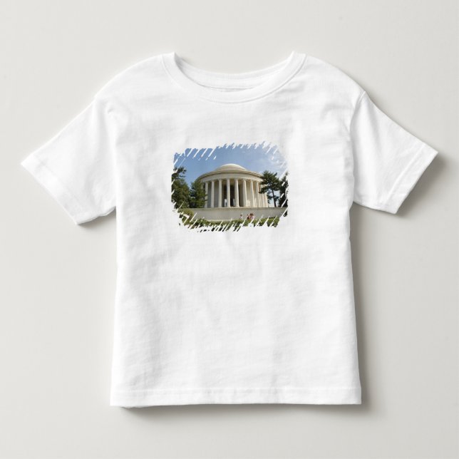 Camiseta Infantil Washington, DC. Memorial Thomas Jefferson (Frente)