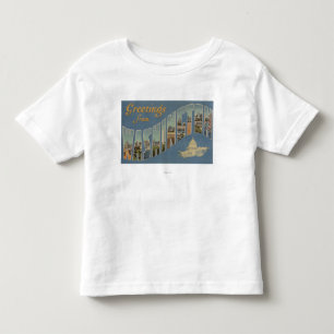 Camiseta Infantil Washington (estado) - grandes cenas da letra