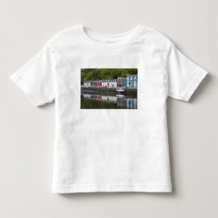 Camiseta Infantil Waterfront, Tobermory, Ilha de Mull, Escócia, 2