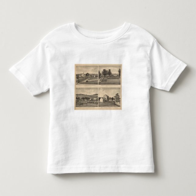 Camiseta Infantil Waynesboro, Augusta County (Frente)