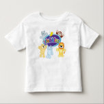 Camiseta Infantil Webkinz: Entre e jogue<br><div class="desc">O clássico logotipo Webkinz ancora esta imagem de um feliz Webkinz Pup, Hippo, Leão, Macaco, Pássaro e Gato. Um incrível fundo azul riscado acentua suas expressões alegres, especialmente o Pup e Hippo, que são os mais famosos no primeiro plano!</div>