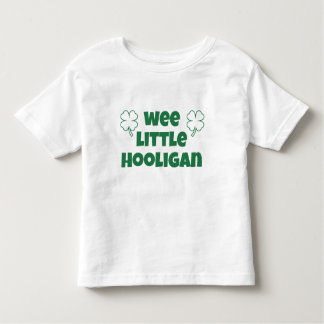 Camiseta Infantil Wee Little Hooligan Toddler Dia de São Patrício Ve
