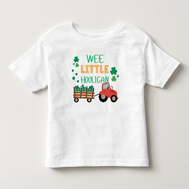 Camiseta Infantil Wee Little Hooligan Toddler Tee (Frente)