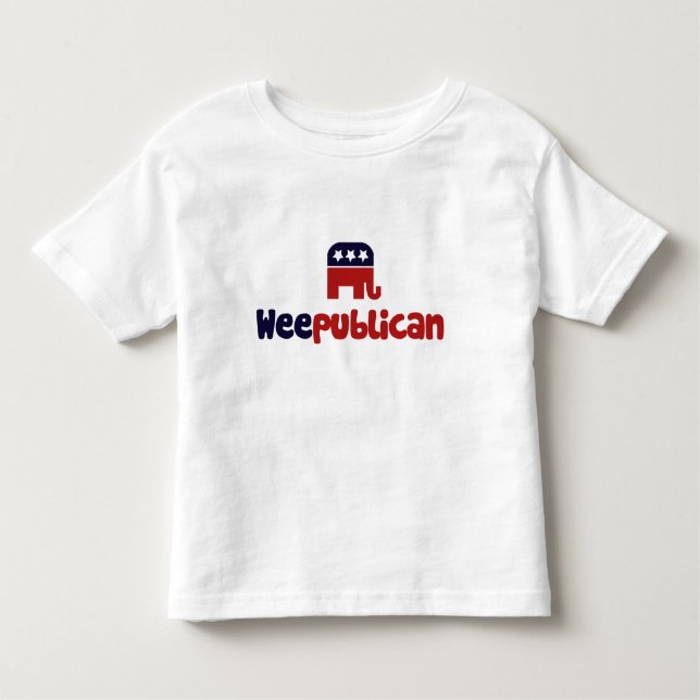 Camiseta Infantil Weepublican (Frente)