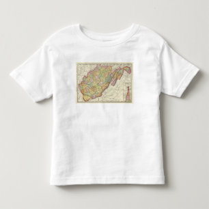 Camiseta Infantil West Virginia