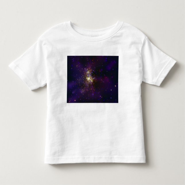 Camiseta Infantil Westerlund 2, um aglomerado de estrelas jovens (Frente)