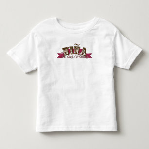 Camiseta Infantil Western Style Wedding Tee (Flores Espanhol-Nina)
