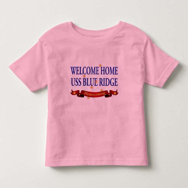 Camiseta Infantil WH USS Blue Ridge 2 (Frente)