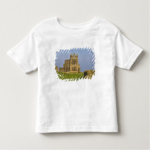 Camiseta Infantil Whitby Abbey, Whitby, North Yorkshire, Inglaterra