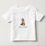 Camiseta Infantil WiILD JILD Woodland Bear | Baby Toddler T-Shirt<br><div class="desc">Apresentando nosso urso WiILD infantil | camiseta infantil, perfeita para um presente bonito e caprichoso! Esta design de inspiração boêmica estabelece uma cena doce e simples com sua paisagem natural de aquarela de uma árvore verde e raposa clássica da floresta. Ideal para acolher um menino ou uma menina, esta camiseta...</div>