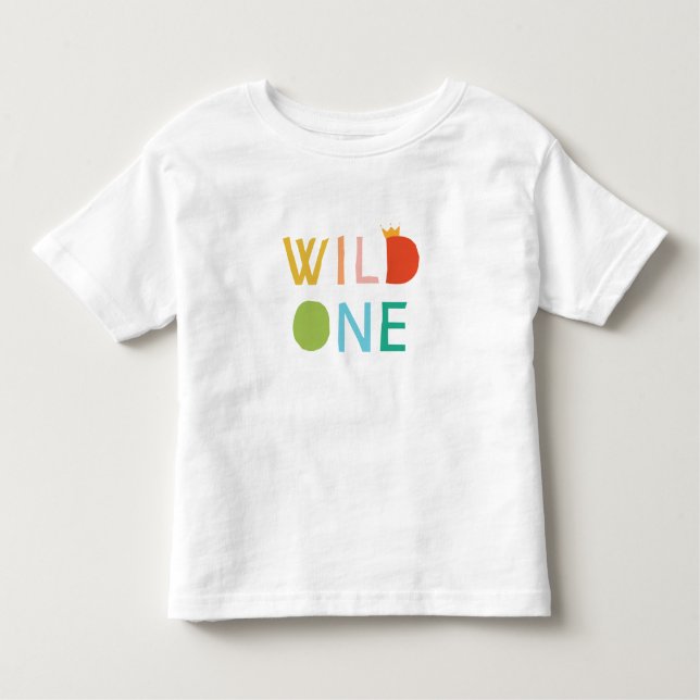 Camiseta Infantil Wild One Safari Jungle T-Shirt, Safari Heart (Frente)