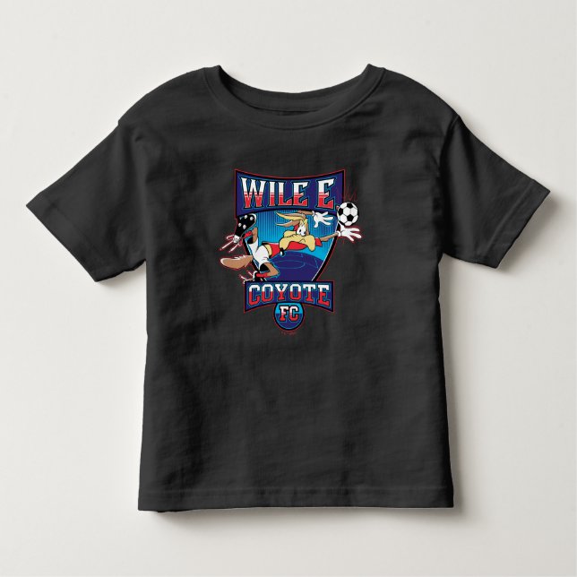 Camiseta Infantil WILE E. COYOTE™ Football Club Badge (Frente)