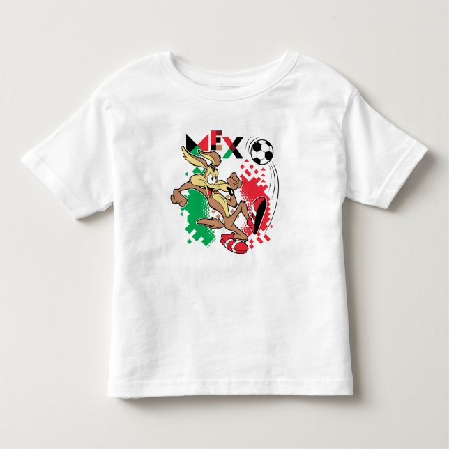 Camiseta Infantil WILE E. COYOTE™ Team Mexico Soccer Graphic (Frente)