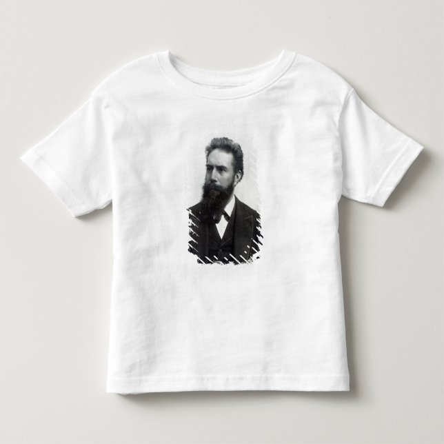 Camiseta Infantil Wilhelm Rontgen (Frente)