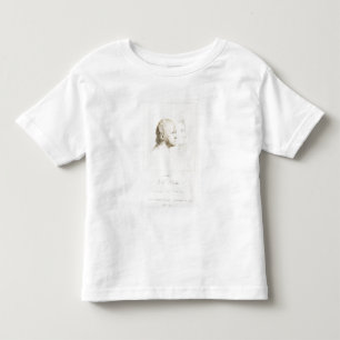 Camiseta Infantil William Blake (1757-1827) na juventude e na idade