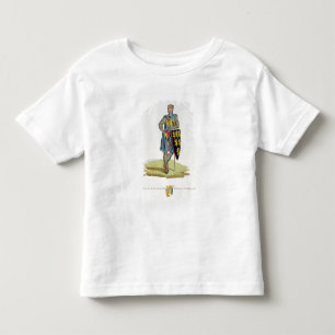 Camiseta Infantil William de Longuespee, ó conde de Salisbúria (d.
