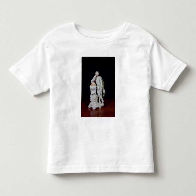 Camiseta Infantil William Shakespeare, com base no monumento (Frente)