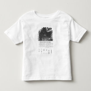 Camiseta Infantil William Shakespeare e Ben Jonson