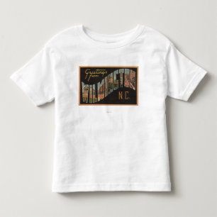 Camiseta Infantil Wilmington, North Carolina - grandes cenas da
