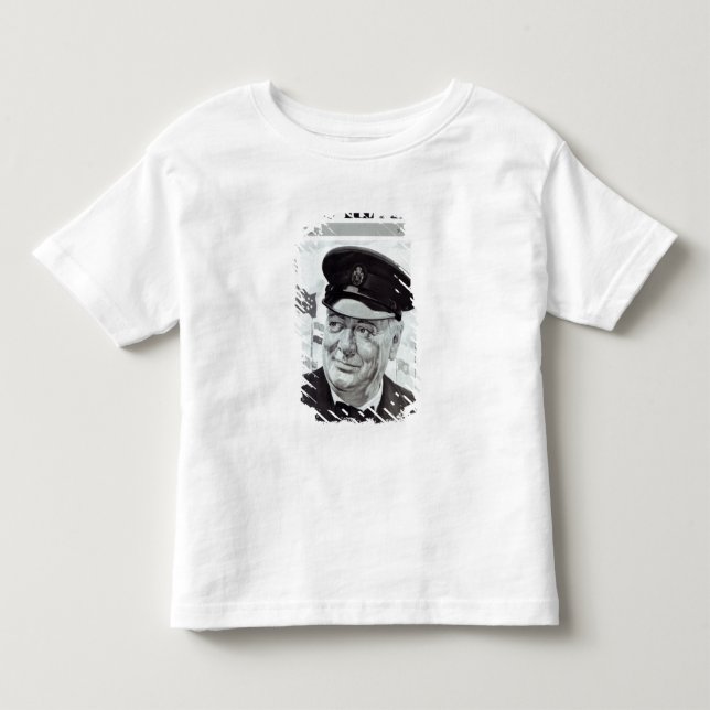 Camiseta Infantil Winston Churchill (Frente)