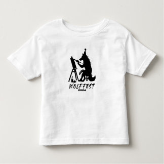 Camiseta Infantil Wolf Fest 2024 Toddler Tee Design Frente