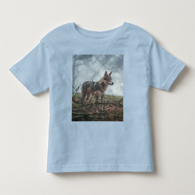 Camiseta Infantil Wolfdog Toddler T-Shirt (Frente)