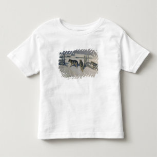 Camiseta Infantil Wolfs, a noite do inverno, c.1910