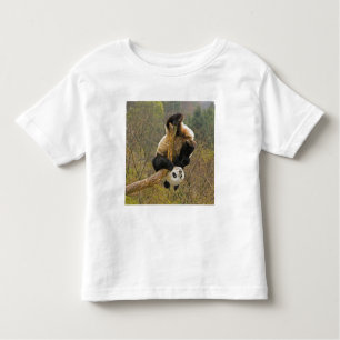 Camiseta Infantil Wolong Panda Reserve, China, 2 1/2 anos