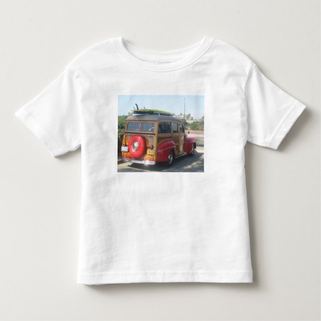 Camiseta Infantil Woodie Wagon (Frente)