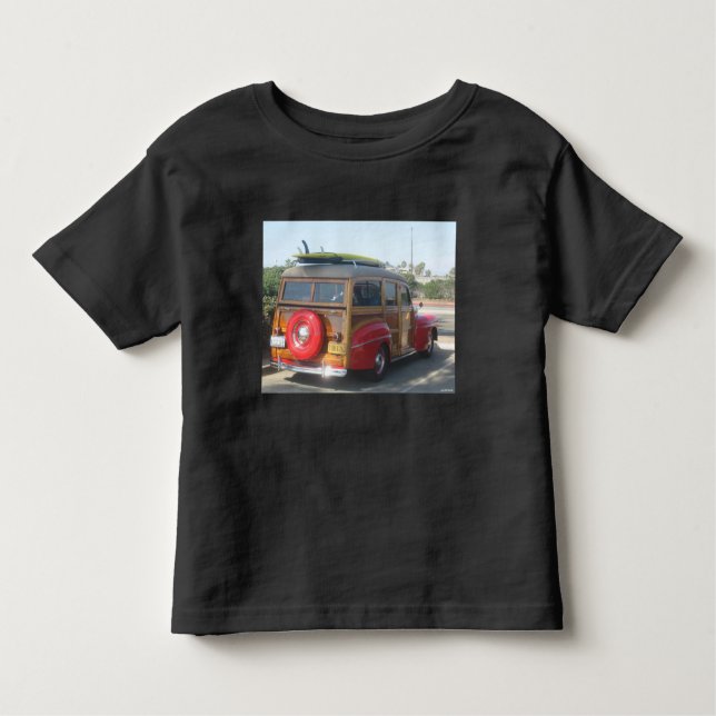 Camiseta Infantil Woodie Wagon (Frente)