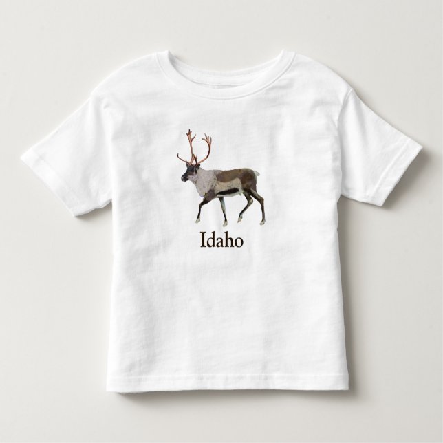 Camiseta Infantil Woodland Cariou (Frente)