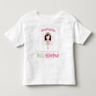 Camiseta Infantil Woodland Fairy Princess Big Sister