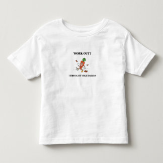Camiseta Infantil Work Out? I Thought Vegetables