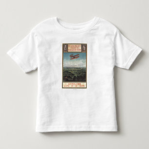 Camiseta Infantil Wright Brothers Plane