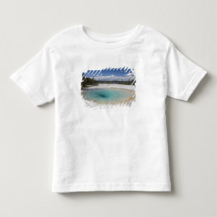 Camiseta Infantil WY, Parque Nacional de Yellowstone, West Thumb Gey