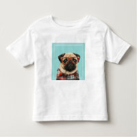 Xadrez Shirt Pug