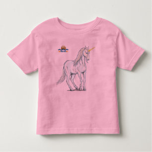 Camiseta Infantil Xcorn - unicórnio