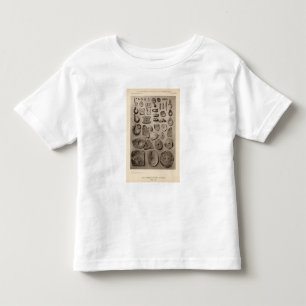 Camiseta Infantil XII ornamento de Shell, assim Califórnia
