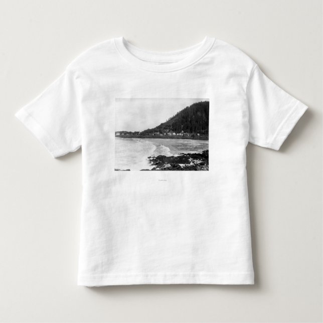 Camiseta Infantil Yachats, opinião da cidade de Oregon e fotografia (Frente)