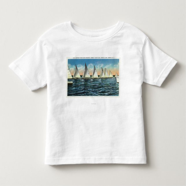 Camiseta Infantil Yacht club do Seneca (Frente)
