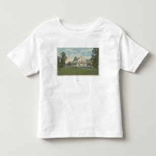 Camiseta Infantil Yellowstone, WYView da pensão Piney