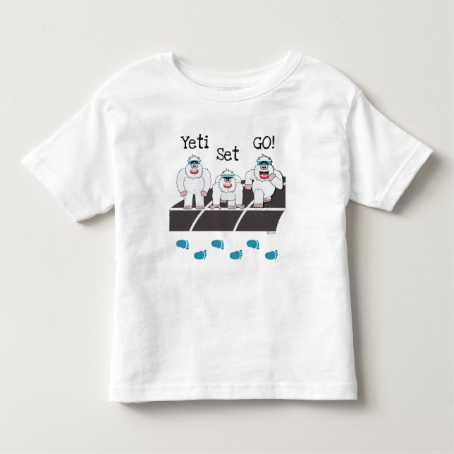 Camiseta Infantil Yeti Set Go Toddler T-shirt (Frente)