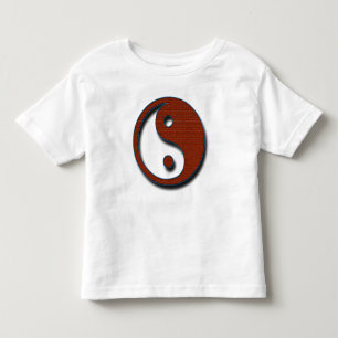 Camiseta Infantil Yin Yang por Shirley Taylor