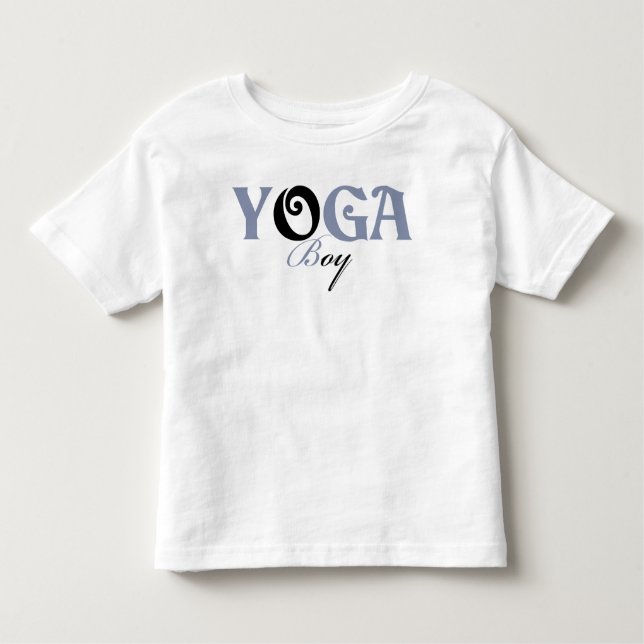 Camiseta Infantil Yoga, Yoga para esporte e crianças. (Frente)