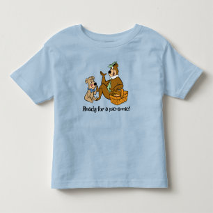 Camiseta Infantil Yogi Bear e Boo Picnic Snack